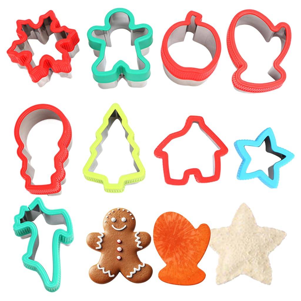 HASTHIP Christmas Cookie Cutters HASTHIP Christmas Cookie Cutters